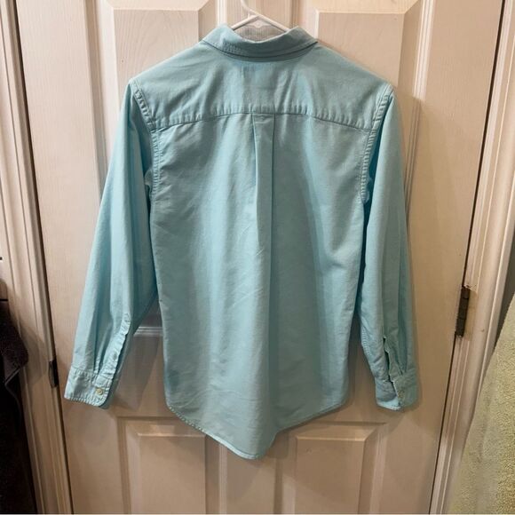 Ralph lauren Polo iconic Oxford Button Down shirt in  Agean Blue EUC - Picture 8 of 14